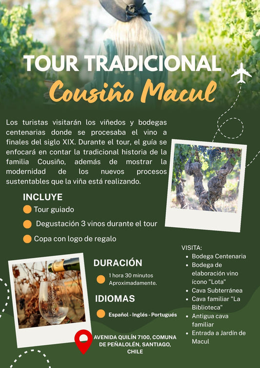 Tour Tradicional Viña Cousiño